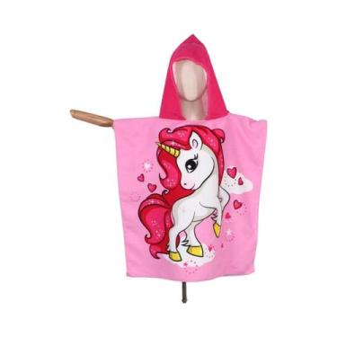 Imagem de Toalha De Banho Com Capuz Para Crianças, Robe De Praia Para Bebês - NO