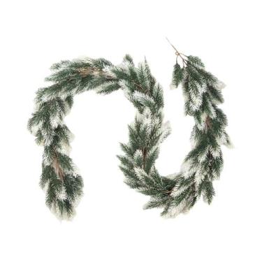 Imagem de Guirlanda Artificial De Pinheiro Para Decoração De Natal, Uso Interno 