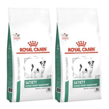 Imagem de Kit 2 Ração Royal Canin Satiety Weight Management Cães 1.5Kg