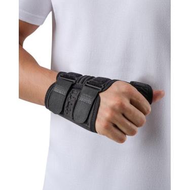 Imagem de Munhequeira Órtese  De Polegar com tala Lean Hidrolight, M, Esquerdo