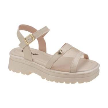 Imagem de Sandália Plataforma Tratorada Infantil Menina com Telinha Kidstep-Feminino