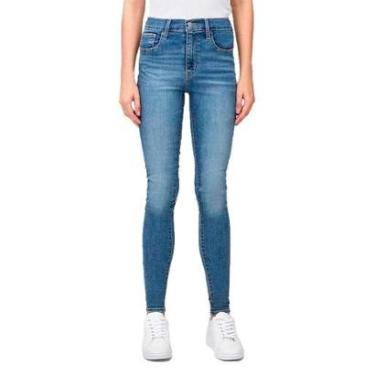 Imagem de Calça Jeans Levi's 720 High Rise Super Skinny Feminina Jeans - AZUL MÉDIO - 31X32 USA / 42 BR-Feminino