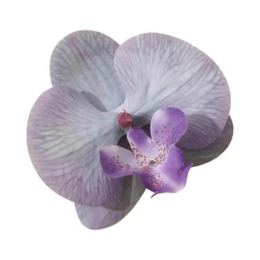 Imagem de Flores De Orquídea Borboleta Artificial Em Látex De 11 Cores Para Deco