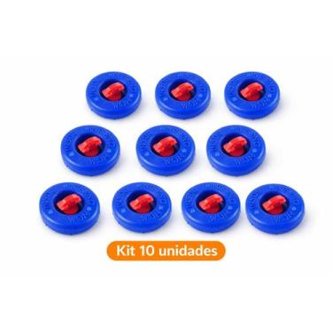 Imagem de Kit 10 Válvulas de Segurança Universal Silicone - Michelon