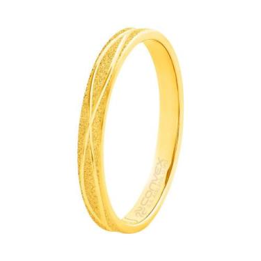 Imagem de Aliança de Aço Glow Gold IPG GTR 2.95mm - Convex, 20