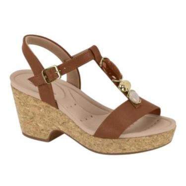 Imagem de Sandália Feminina Salto Alto Modare 7137.150 Cor:AvelãTamanho:36, Avel