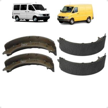 Imagem de Sapata lona de freio sprinter 312 1997 a 2001 160x40 mm 9014200120 - M