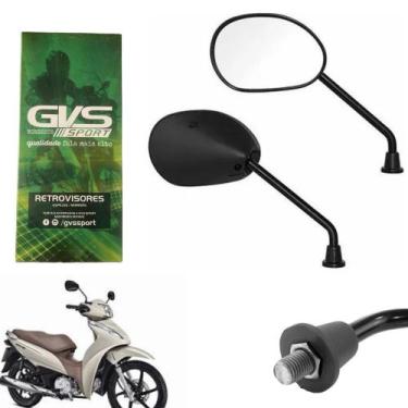 Imagem de Retrovisor Gvs Shineray Jet 50 Cc Phoenix + Phoenix Gold 50cc - GVS SP