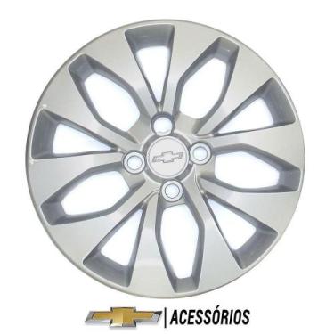 Imagem de Calota Aro 15 Prata 4 Furos Acessorios Onix prisma spin 52085790 - Ace