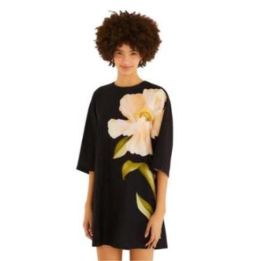 Imagem de Vestido Tshirt Farm Rio Big Papoula-Feminino