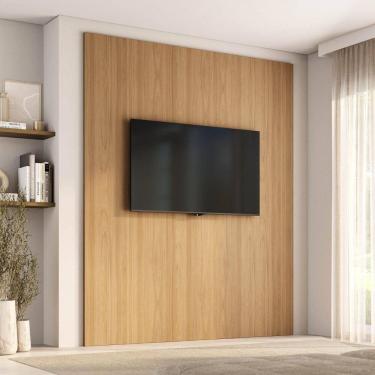 Imagem de Painel para TV até 75 Polegadas 200cmx250cm Liso Aruá CabeCasa MadeiraOriginals Jatoba