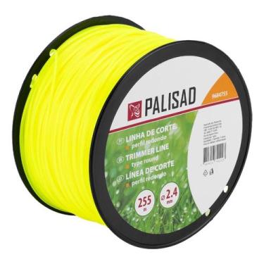 Imagem de Fio Nylon Roçadeira Redondo 2.4mm 255m 1PC Palisad