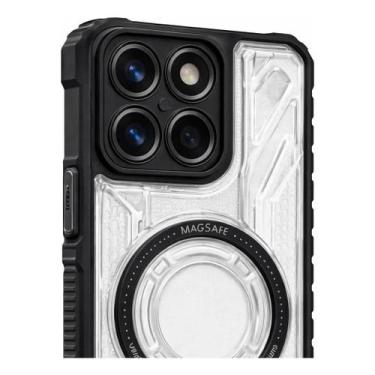 Imagem de Capa Armor Spike Moto Edge 60 Fusion Anti Impacto Magnetica - Selo Pro