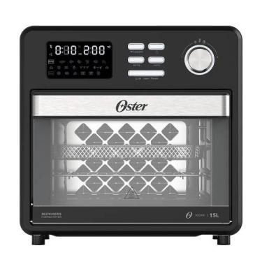 Imagem de Forno Fryer Oster 15L Multifunções Compact 10 em 1 OFOR160, 220V