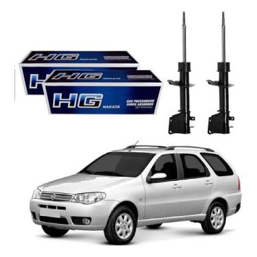 Imagem de Par Amortecedor Dianteiro Palio Weekend 1.4 2005 A 2012 - Nakata