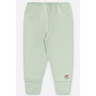 Imagem de Calça Infantil Unissex Suedine Up Baby, Verde, G