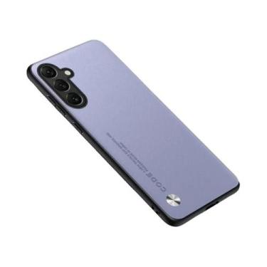 Imagem de Capa De Couro Luxuosa Para Celular Samsung Galaxy S25FE A57 A56 A55 A3