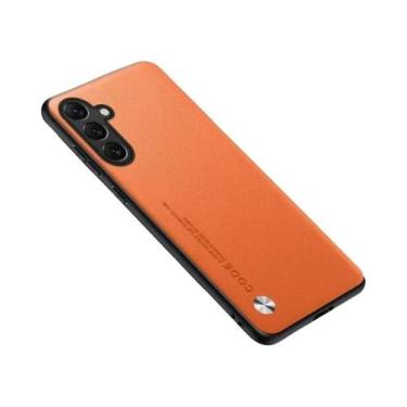 Imagem de Capa De Couro Luxuosa Para Celular Samsung Galaxy S25FE A57 A56 A55 A3