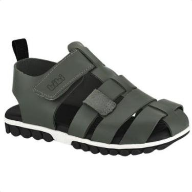 Imagem de Sandália Papete Infantil Bibi Summer Roller 2.0 Couro Masculina-Masculino