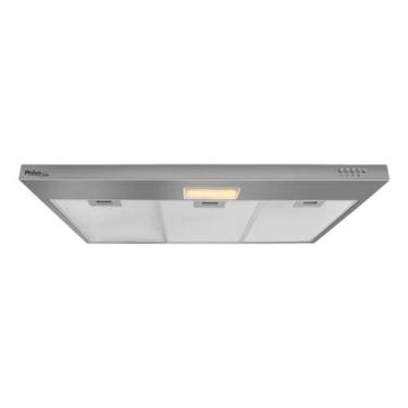 Imagem de Depurador e exaustor philco slim 90cm 3 velocidades prateado, 110V