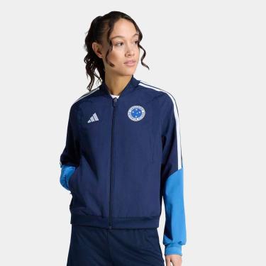 Imagem de Jaqueta Cruzeiro 26/27 Apresentacão Adidas Feminina-Feminino