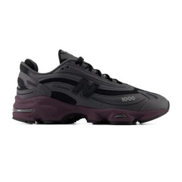 Imagem de Tênis New Balance 1000 Masculino, 34, Grafite, Preto