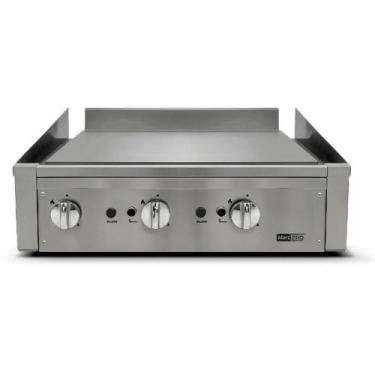 Imagem de Chapa Modular a Gás MarcPro Marchesoni 80cm 3 Queimadores MP.8.804.GLP