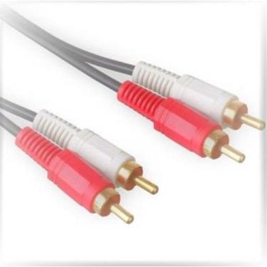 Imagem de Cabo auxiliar audio e video 2 rca x 2 rca - RMJ
