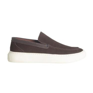 Imagem de Sapato Mocassim Slip On Masculino Enzo Ribeiro Café, Nb café, 42