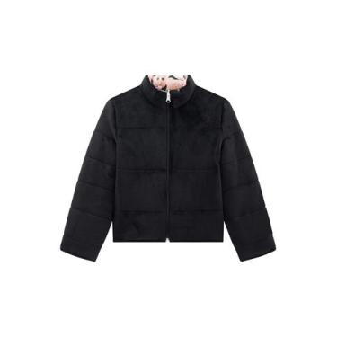 Imagem de Jaqueta Puffer Inverno Dupla Face Infantil Papilloo, 4 ANOS