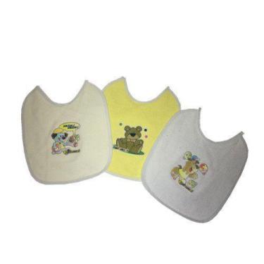 Imagem de Babador pct com 3 unidades - 30104 - mafessoni baby