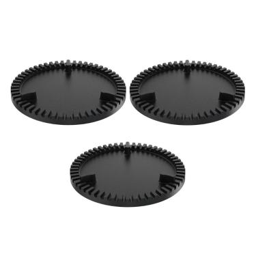 Imagem de Kit 3 Espalha Chama Fogão Industrial Queimador Simples 11cm Ferro Fundido Alta Durabilidade Libaneza