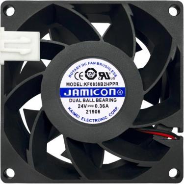 Imagem de Cooler KF0838B2HPPR 24V 0.36A 8.64W 2P Garantia 2 Anos A1 - Jamicon