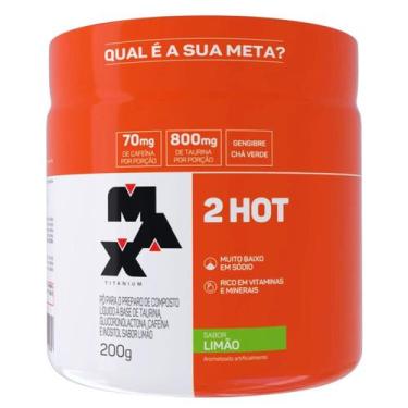 Imagem de 2hot 200g Max Titanium Sabor Limão