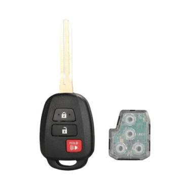 Imagem de Chave De Controle Remoto Para Carros Toyota RAV4, Highlander, Sequoia,