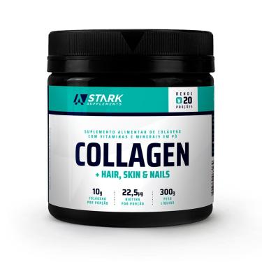 Imagem de Collagen + Hair Skin & Nails Stark Supplements  300 g-Unissex