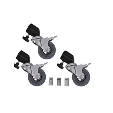 Imagem de Dolly Universal 3 Rodas Para Tripé De Iluminação E Estúdio Slider