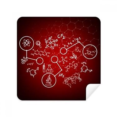 Imagem de Technological Sense Pano de limpeza de tela molecular Química Orgânica Tecido de Camurça Pacote com 2