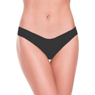 Imagem de Calcinha Modelo Fio Dental em Microfibra Sem Costura Liebe Ref. 173001