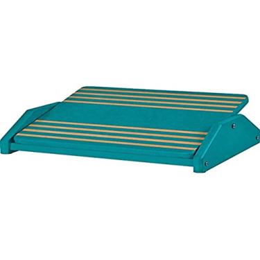 Imagem de Souza & Cia, Apoio Ergonômico para Os Pés, MDF Natural (Cor: Azul) Ref:3707