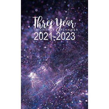 Imagem de Three Year Monthly Planner 2021-2023: Pocket 4x6.5 inch 36 Months Calendar Holidays Agenda Schedule Organizer Appointment , Address Book, password log Jan 2021 - Dec 2023 Ideal for portable