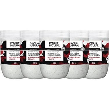 Imagem de COMBO 5UN CREME DE MASSAGEM PIMENTA NEGRA DAGUA NATURAL