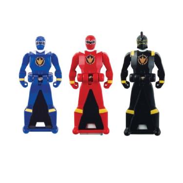 Imagem de Power Rangers Unissex adulto moderno, Vermelho/azul/preto, mini figure about 2,5 inches
