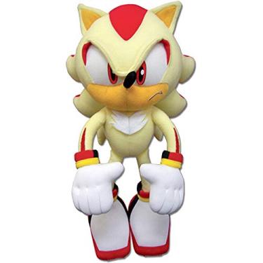 Imagem de Sonic The Hedgehog Great Eastern GE-52631 Super Shadow Plush, 30 cm, Multicolorido, (Modelo: New_52631)