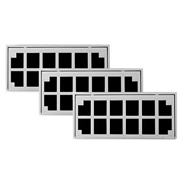 Imagem de Tier1 Filtro de ar para geladeira Odor pacote com 3 | Substituição para GE ODORFILTER Cafe Series, filtro de ar de geladeira