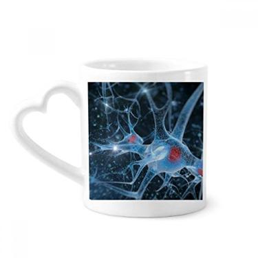 Imagem de Brain Cell Imagem Detalhes Caneca Padrão Café Cerâmica Copos Copo Coração Vidro