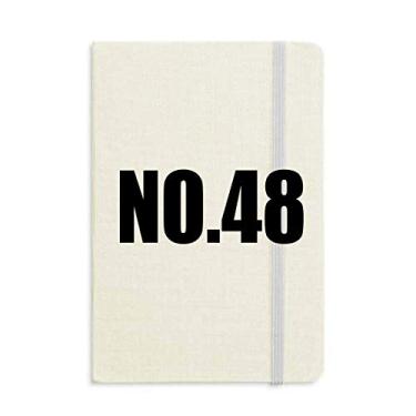 Imagem de Lucky No.48 Número Nome Notebook Capa Rígida Diário Clássico A5 Presente