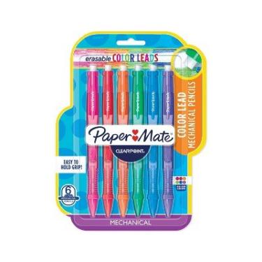 Imagem de Paper Mate 6ct Clearpoint Color mecânico #2 lápis multicolorido