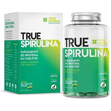 Imagem de True Spirulina 600Mg - 120 Tabletes - True Source, True Source
