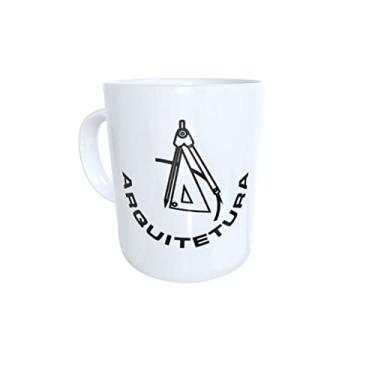 Imagem de Caneca de cerâmica faculdade de arquitetura presente